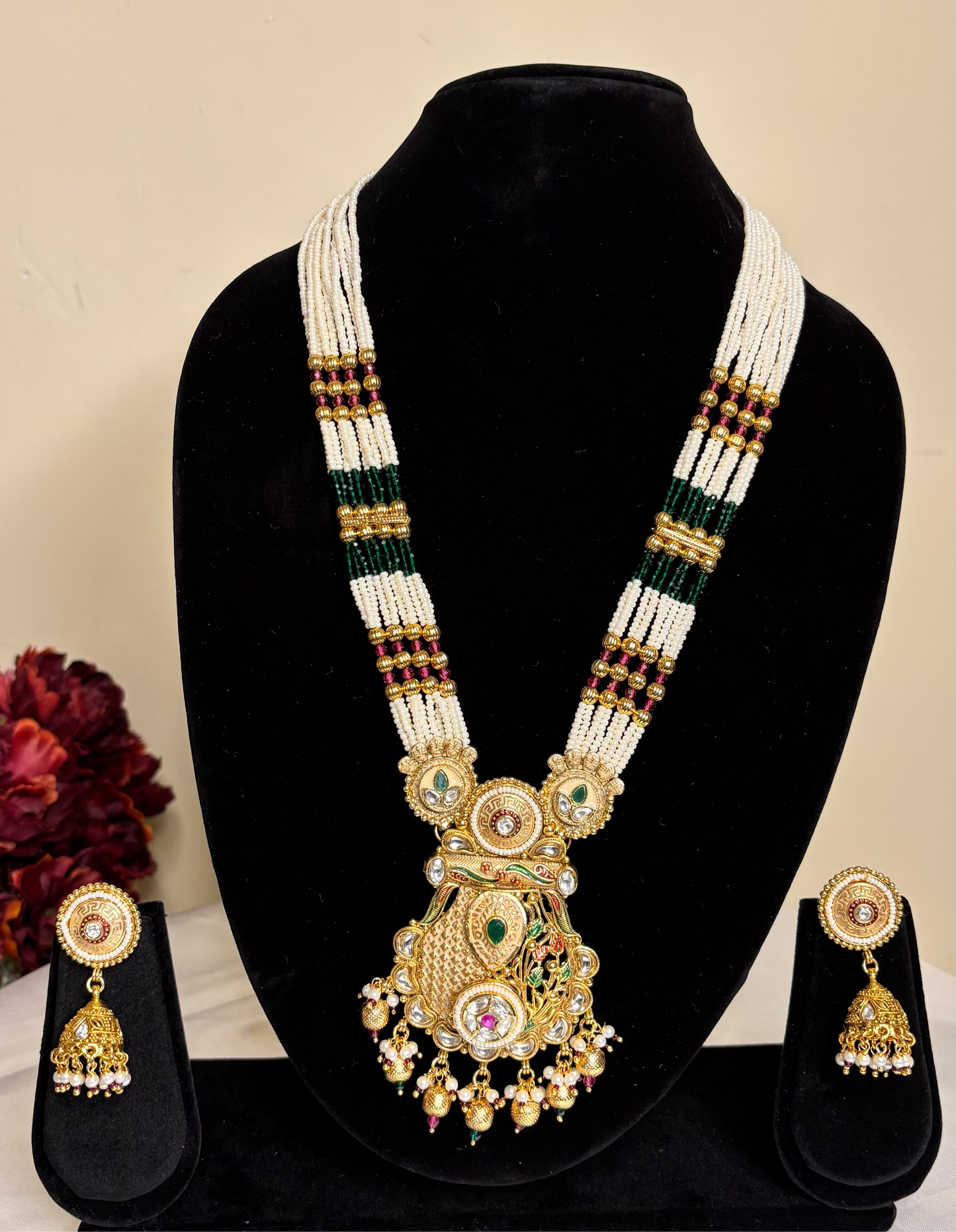 Virasat Long Necklace Set