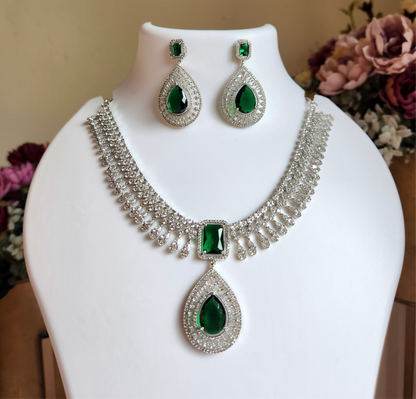 The Dazzling Emerald Set