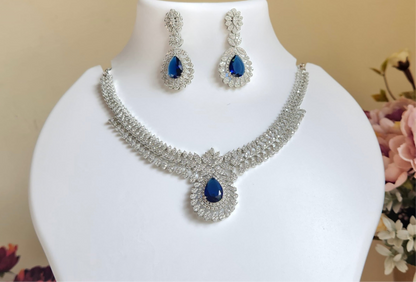Eternity Elegance With Sapphire Studded Set
