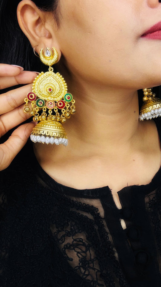 Chandbali Jhumka