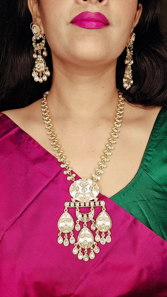 Raaga Stone Long Necklace