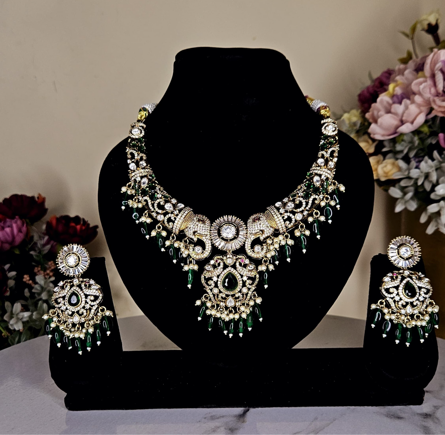 Emerald Tusky Moissanite