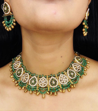 Akshara Pear Jewellery Set
